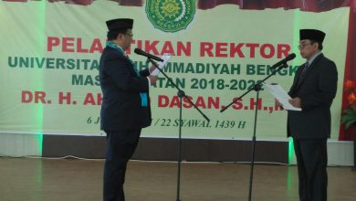 Photo of Resmi Ahmad Dasan Jabat Rektor UMB Periode 2018-2022