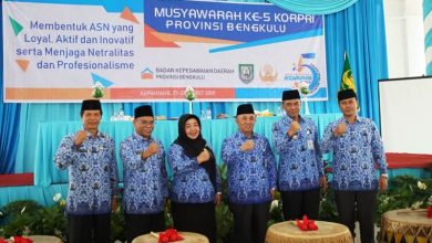 Photo of Musyawarah KORPRI k -5 Provinsi Bengkulu, Sekda: ASN Harus Loyal pada Institusi