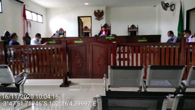 Photo of PN Bengkulu, Majelis Tolak Permohonan Praperadilan Atas Penetapan Tersangka