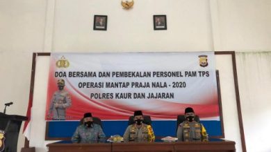 Photo of Polres Kaur Minta Personil Tegakkan Prokes di TPS