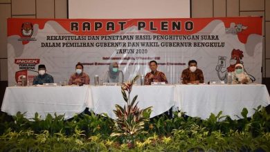 Photo of Rapat Pleno KPU Provinsi Bengkulu, KPU Sukses Terapkan Prokes Covid-19