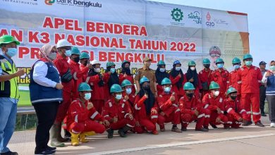 Photo of Apel Bendera Bulan K3 2022 di Bengkulu