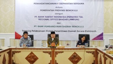 Photo of Pemprov Bengkulu, BRI dan Bank Bengkulu Teken MoU