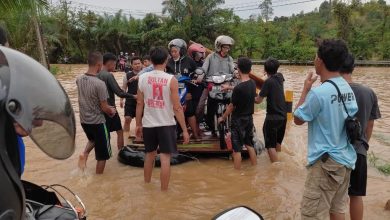 Photo of Banjir di Taba Terunjam Akibatkan lintas Bengkulu Kepahiang Lumpuh Total
